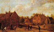 David Teniers the Younger Village scene Spain oil painting artist